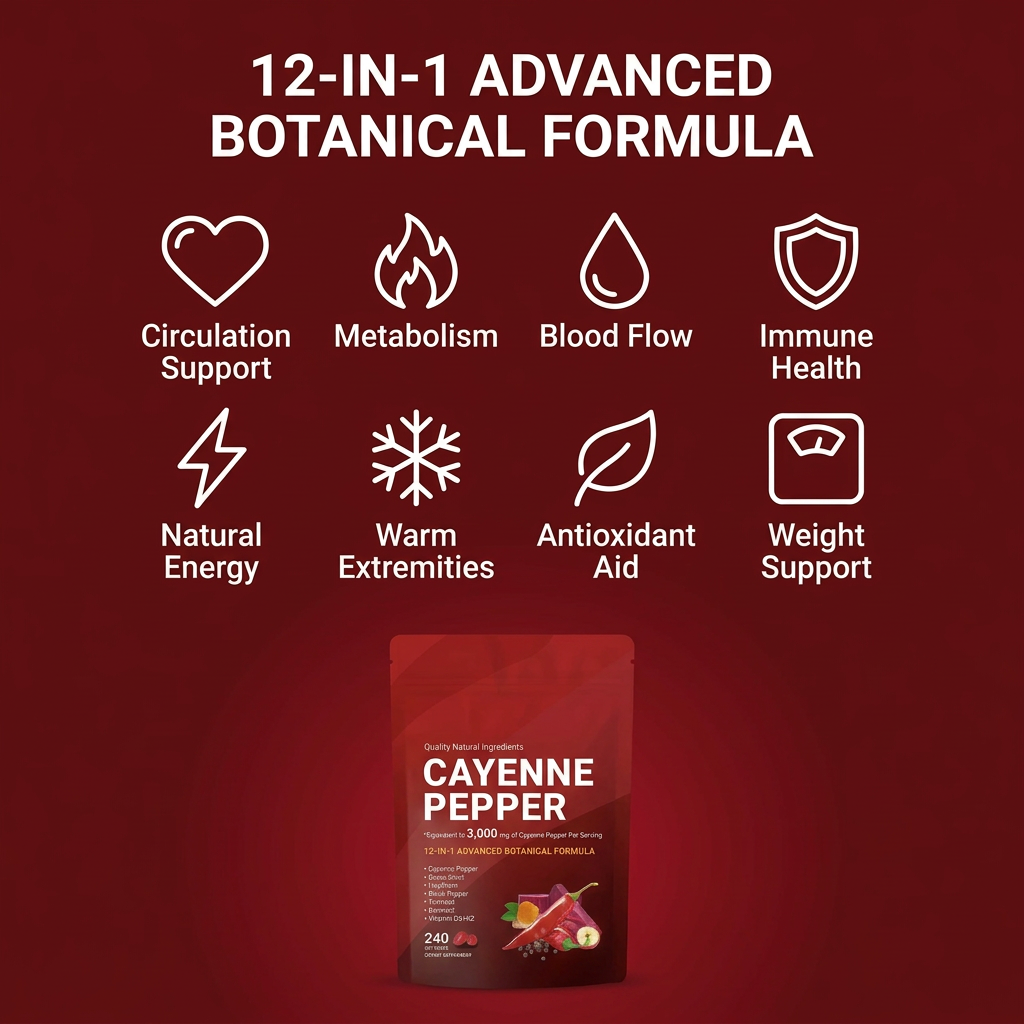 Orelia capsaicin softgel supplement — oil-suspended formula for maximum absorption